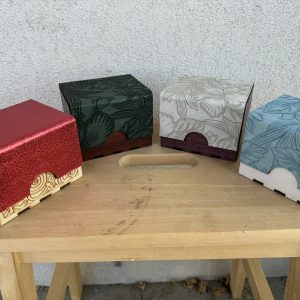 Fabric top Magnetic Box