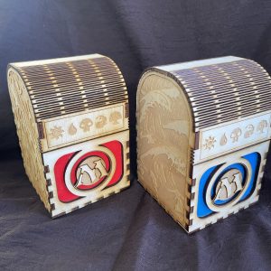 Living wood hinge top Box